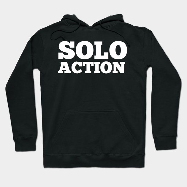 solo action Hoodie by FromBerlinGift